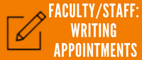 Faculty/Staff Writing Appt