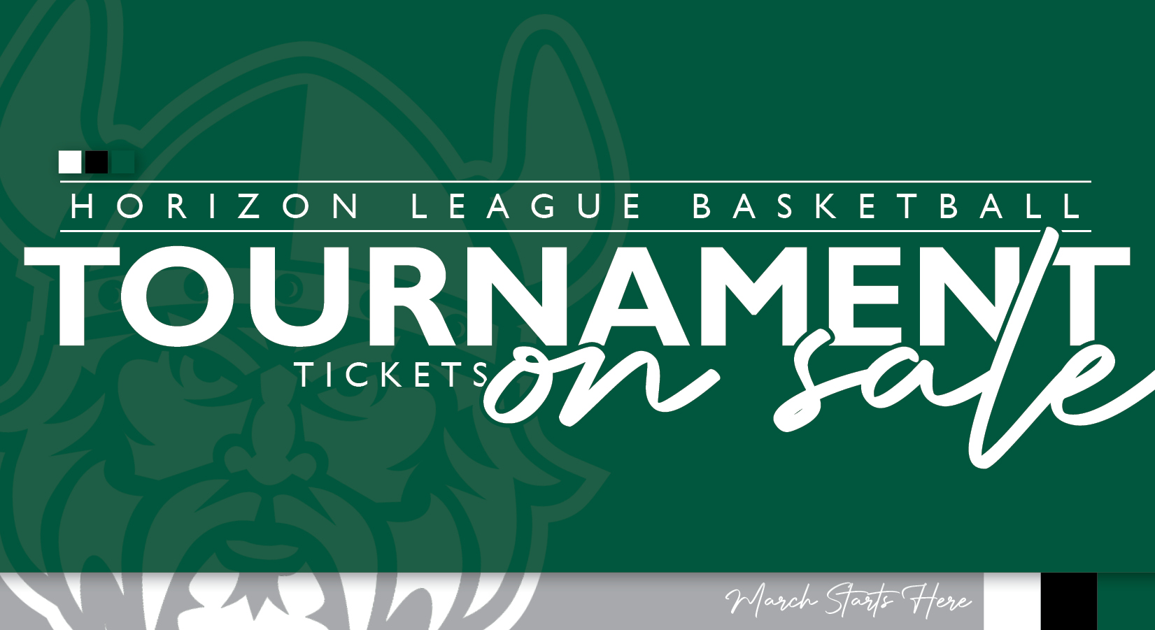 Get Ready for the Mens and Womens Horizon League Tournament Games This Week!