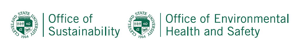 Office of Sustainability and EHS logos