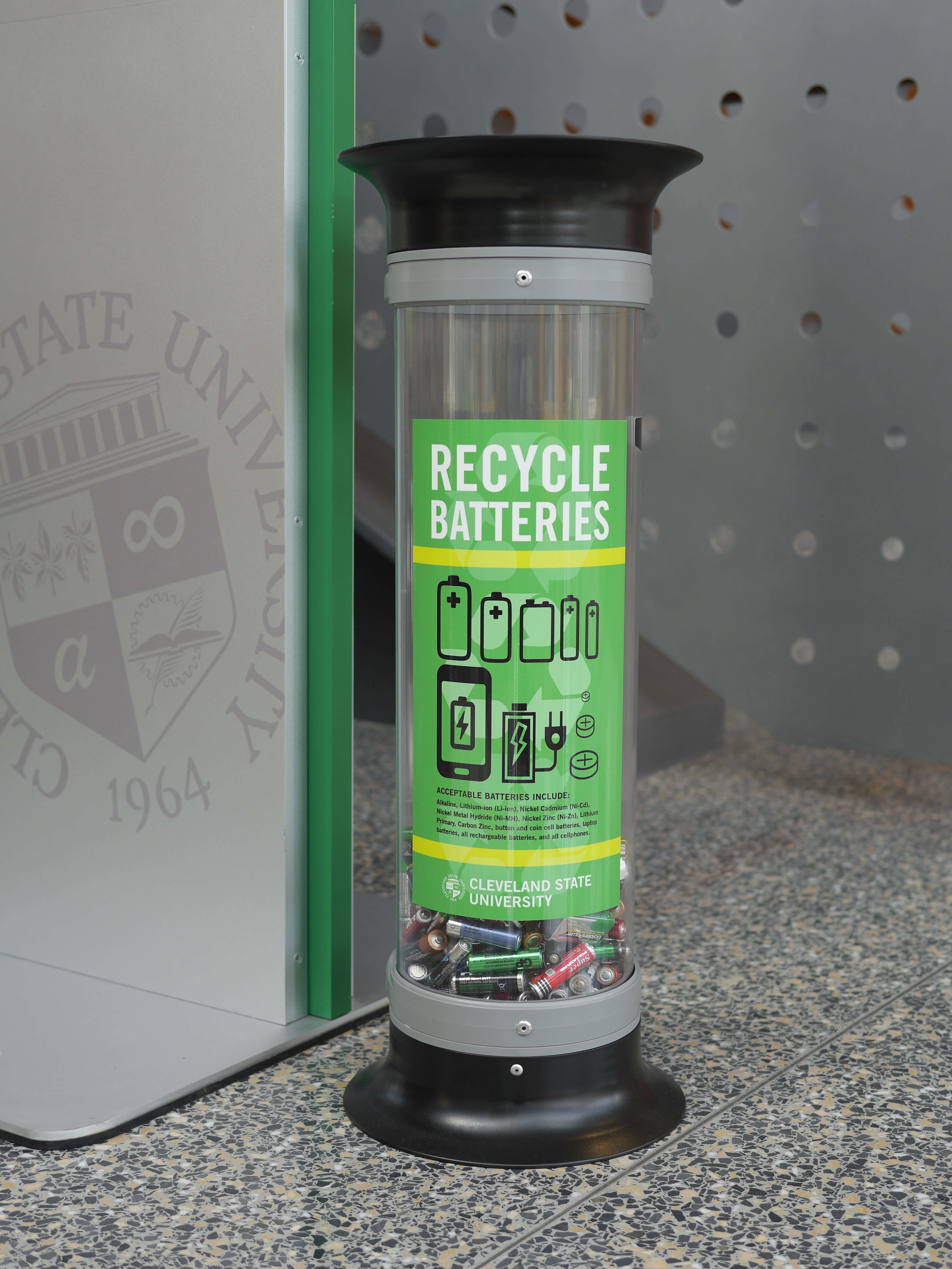 CSU Battery Recycling Bins