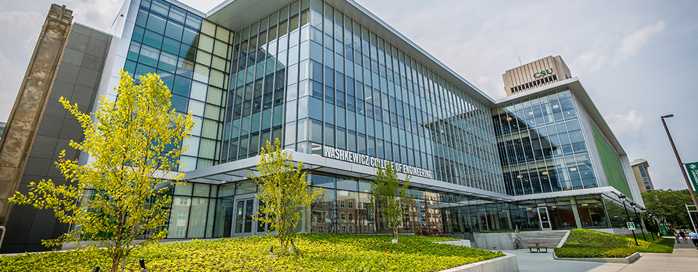 Cleveland State University LEED-certified Washkewicz Hall building